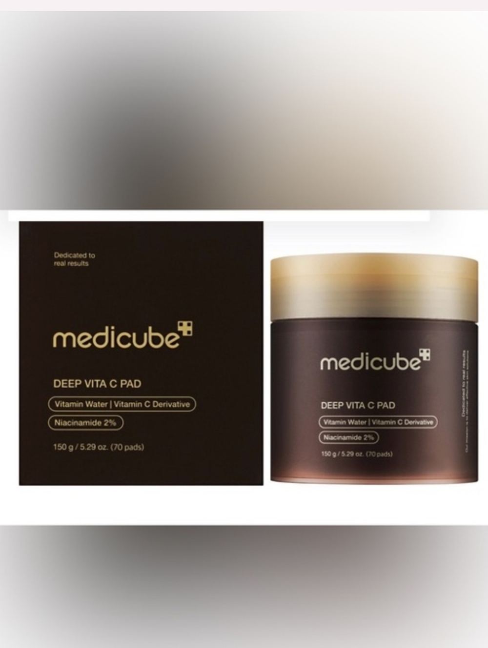 Medicube Deep Vita C Pad Brightening Face Pads with Vitamin C. 70 pads NIB